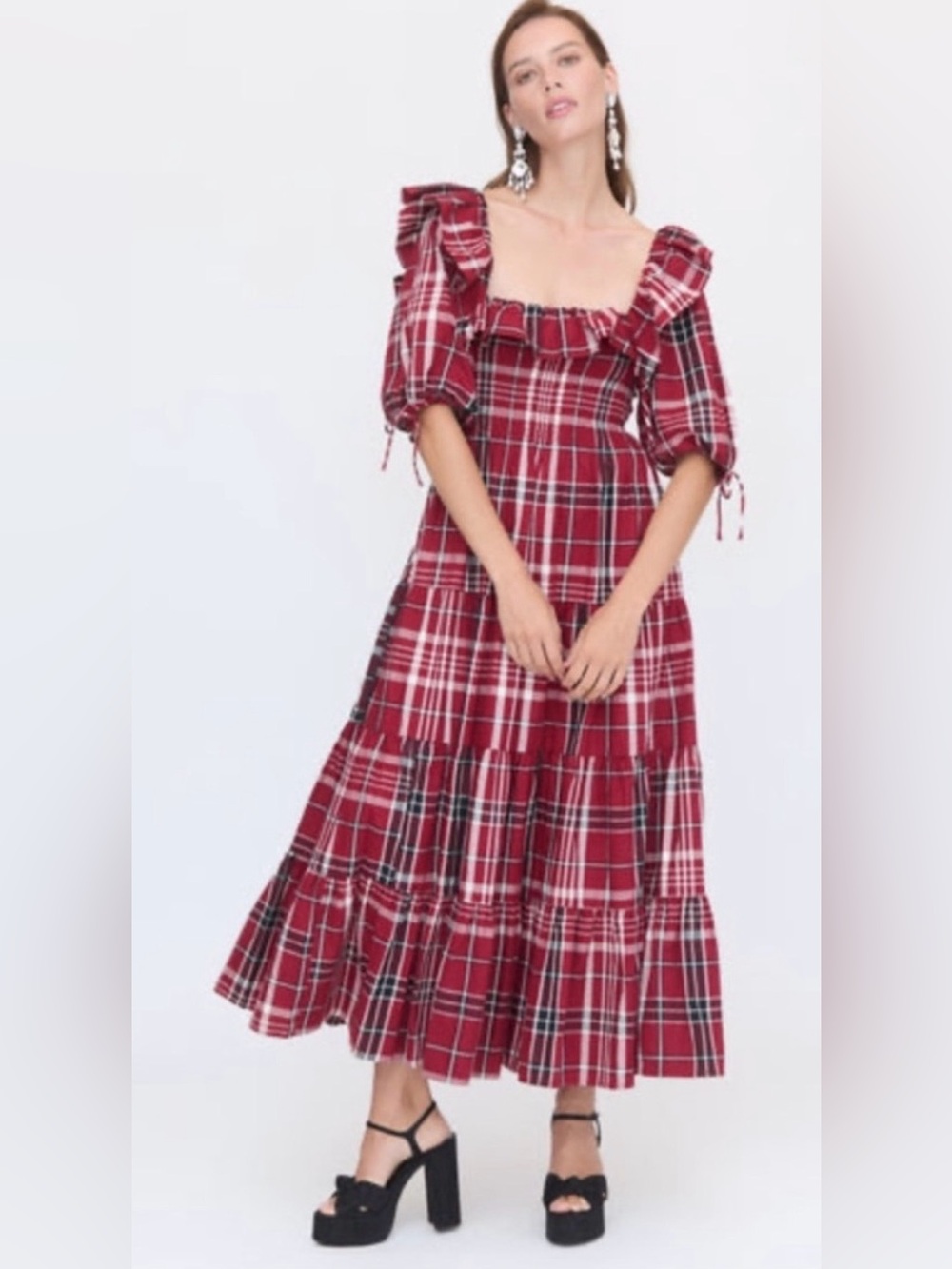 NWT Hill House Plaid Dress